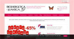 Desktop Screenshot of bioenergeticaquantica.com